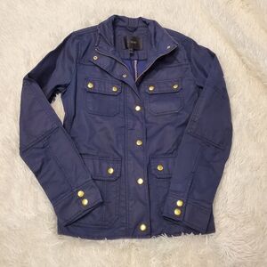 J. Crew Waxed Cotton Jacket XS